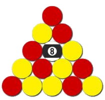 International Rules Triangle Rack Layout